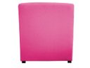 Ver imagem 2 de Puff Puf Banqueta Decorativo Lavínia Quadrado Suede Rosê Mz Decor