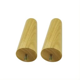 Kit 10 Pés Madeira Maciça 8cm Sofá Móvel Cama Box Queen King - 5