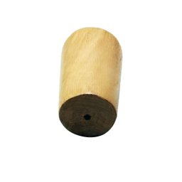 Kit 10 Pés Madeira Maciça 8cm Sofá Móvel Cama Box Queen King - 4