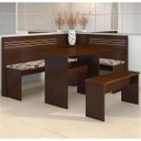 Ver imagem 1 de Conjunto Canto Alemão Mesa com 1 Banco Marci Viero