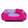 Enxoval Cama de Cachorro Dupla Face Lola - G - Unicórnio Azul Pink - 4
