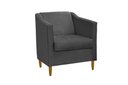 Ver imagem 1 de Poltrona Decorativa Tila Sala Recepção Escritório - Lobo Shopp:cinza