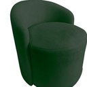Ver mais imagens de Kit Namoradeira + Poltrona Yara Orgânica Veludo Verde