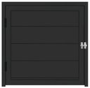 Ver imagem 1 de Porta de Aluminio Abrigo Lambril C/trinco Linha Premium:0,60 X 0,80/preto/direita