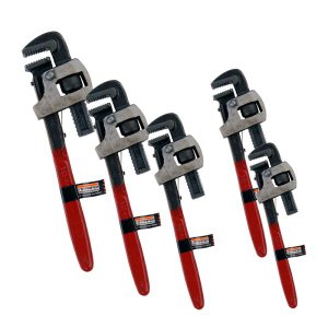 Kit Chave Grifo Tipo Stillson Starfer 8 A 18 Pol. 5 Peças
