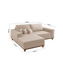 Ver imagem 7 de Sofá Cronos 185cm Chaise Lado Esquerdo Meu Sofá Online