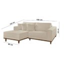 Ver imagem 6 de Sofá Cronos 185cm Chaise Lado Esquerdo Meu Sofá Online