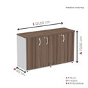 Ver imagem 4 de Armário para Escritório 3 Portas Credenza