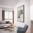 Ver imagem 5 de Quadro Canvas The Cut Outs Matisse 90x60cm Mold Branca
