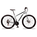 Ver imagem 1 de Bicicleta Aro 29 Bike Aço 21 Marchas Velocidades Freio a Disco:branco