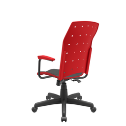 Cadeira Presidente Ergoplax Gupe Decor Preto - 15