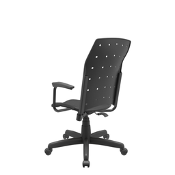 Cadeira Presidente Ergoplax Gupe Decor Preto - 12