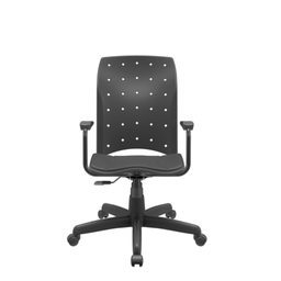 Cadeira Presidente Ergoplax Gupe Decor Preto - 10