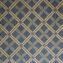 Ver imagem 6 de Tapete Passadeira Emborrachada Antider 65cm Venda por Metro Geometric Azul Laranja