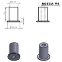 Ver imagem 4 de Parafuso com Bucha Bolha Sahara Nx350 Philips Preto Kit 4