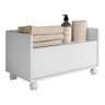 Gabinete de Banheiro com Rodízios Multimóveis 60 cm FG3591 Branco - 1