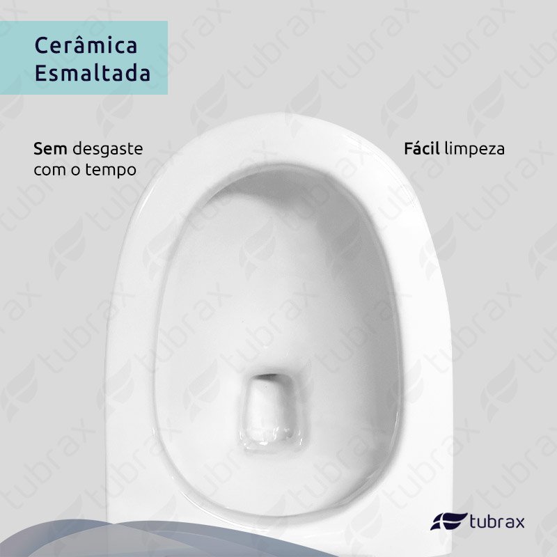 Vaso Sanitário Monobloco Cerâmica Modelo Linter Vab0025 - 3