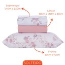 Ver imagem 3 de Jogo de Lençol Cama Box Solteiro Kit 3 Peças com Elástico Sonhare Sultan Lisboa
