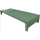 Ver imagem 2 de Espreguiçadeira Grécia Alumínio Corda Náutica Regulagem Piscina Trama Original