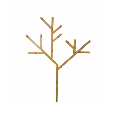 Painel Árvore com 14 Cabideiros - Pinus
