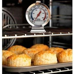 Termometro Analogico Forno 300 Graus Inox Churrasqueira Cozinha Preparo Refeiçao Domestico Profissio - 3