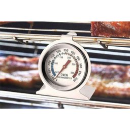 Termometro Analogico Forno 300 Graus Inox Churrasqueira Cozinha Preparo Refeiçao Domestico Profissio - 5