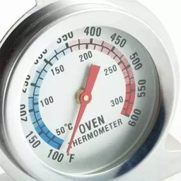 Termometro Analogico Forno 300 Graus Inox Churrasqueira Cozinha Preparo Refeiçao Domestico Profissio - 9