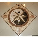 Ver imagem 2 de Piso Maçom em Mosaico I Tamanho 150cm