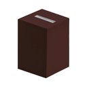 Ver imagem 1 de LUMINÁRIA PAREDE BALIZA 1 VISOR FILETE G9 MARROM - 1472 MAR