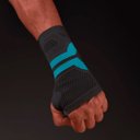 Ver imagem 3 de Imobilizador de Punho Esquerdo Pro N1 Cinza com Azul Turquesa