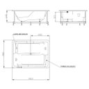 Ver imagem 2 de Spa Ouro Fino Topcril Top Line 2,01m x 1,51m x 64cm 08 Jatos