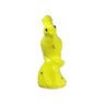 Pássaro Cacatua Amarelo Estatueta em Cerâmica Decorativa - 1