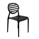 Ver imagem 1 de Cadeira Stripe em Polipropileno Preto Im In