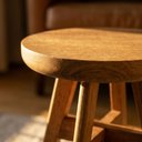 Ver mais imagens de Banquinho 29cm em Madeira Maciça para Apoio e Decoração – Banco Compacto Resistente – Arveni