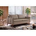 Ver imagem 1 de Sofá Fixo Living Argos 2,00m 03 Lugares Txr Bege