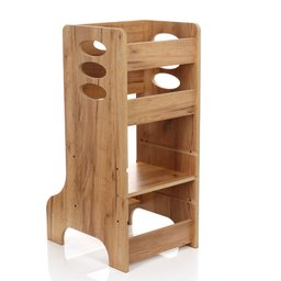 Torre de Aprendizagem Escada Montessori Criança Cozinha - 5