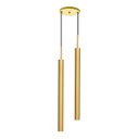 Ver imagem 1 de Pendente Tubo Duplo Alumínio Dourado P/ LED MR11 GU10 ST1697