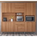 Ver imagem 2 de Kit Cozinha Compacta 240cm com 10 Portas e 4 Gavetas Astra Lukaliam Móveis