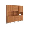 Kit Cozinha Compacta 240cm com 10 Portas e 4 Gavetas Astra Lukaliam Móveis - 5