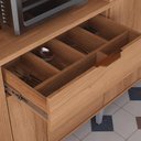 Ver imagem 7 de Kit Cozinha Compacta 240cm com 10 Portas e 4 Gavetas Astra Lukaliam Móveis