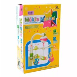 Mobile Musical Para Berço e Carrinho Música Suave Colorido - 2