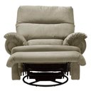 Ver imagem 3 de Poltrona Reclinável Mh-1217 Herval Estofada com Massageador Veludo Chocolate B