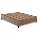 Ver imagem 4 de Cama Box Base Universal Casal Clickbox Bordado White (138x188x28) - Herval