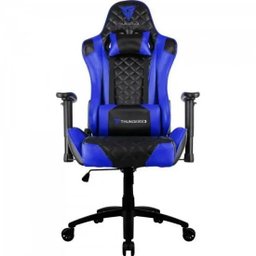 Cadeira Gamer Profissional Tgc12 Preta/azul Thunderx3 - 2
