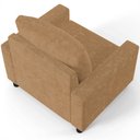 Ver imagem 7 de Kit 02 Poltronas Decorativa Para Sala De Estar E Recepção Malta L02 Bouclê Mostarda - Lyam Decor