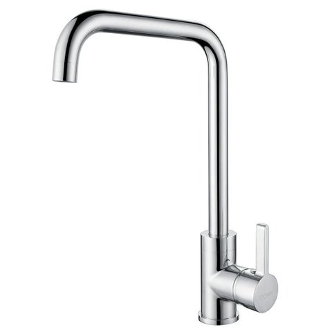 Torneira Misturador Monocomando Cozinha Gourmet Inox Brilhante Me15