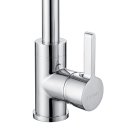 Ver imagem 5 de Torneira Misturador Monocomando Cozinha Gourmet Inox Brilhante Me15