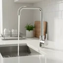 Ver imagem 4 de Torneira Misturador Monocomando Cozinha Gourmet Inox Brilhante Me15