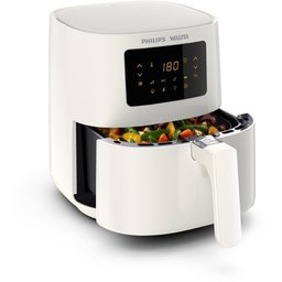 Fritadeira Airfryer Digital Philips Walita Série 3000 4,1 Litros 1400w Branco Ri9252/01 - 127v - 4