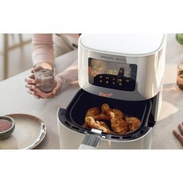 Fritadeira Airfryer Digital Philips Walita Série 3000 4,1 Litros 1400w Branco Ri9252/01 - 127v - 7